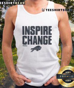 Official Buffalo Bills Inspire Change tank top featuring team logo and motivational design for fans and supporters.
