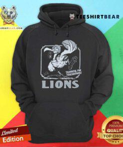 Official Detroit Lions Thankful For Touchdowns Hoodie