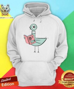 Official Driven To Read Pigeon Library Reading Books Reader Hoodie