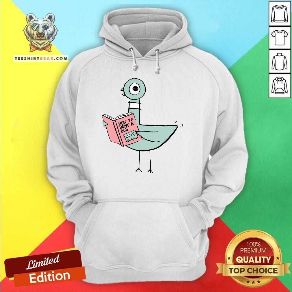 Official Driven To Read Pigeon Library Reading Books Reader Hoodie