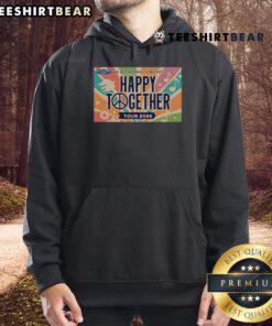 Official Happy Together Tour 2025 hoodie featuring vibrant graphics and a comfortable fit for fans of the tour.