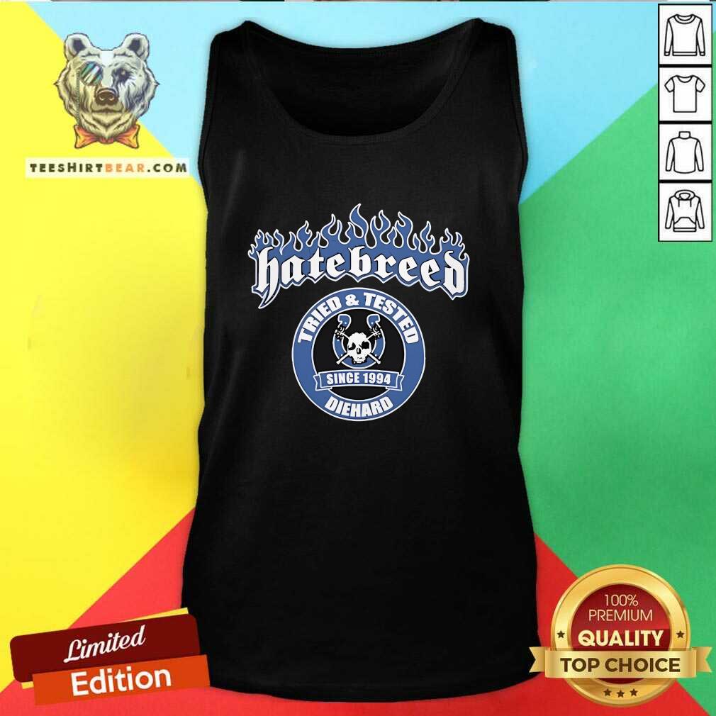 Official Hatebreed Nov 3 2024 Tried And Tested Indianapolis Tank-top