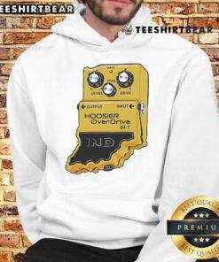 Official Hoosier OverDrive IN 1 Hoodie showcasing stylish design and comfortable fit for fans of Hoosier pride.