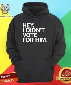 Official I Didn't Vote For Him Hoodie
