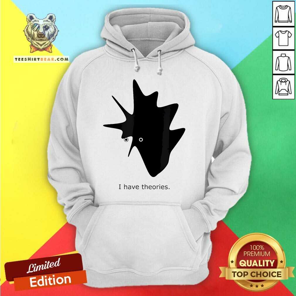 Official I Have Theories Intellectual Comic Art 2024 Hoodie