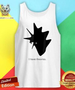 Official I Have Theories Intellectual Comic Art 2024 Tank-top