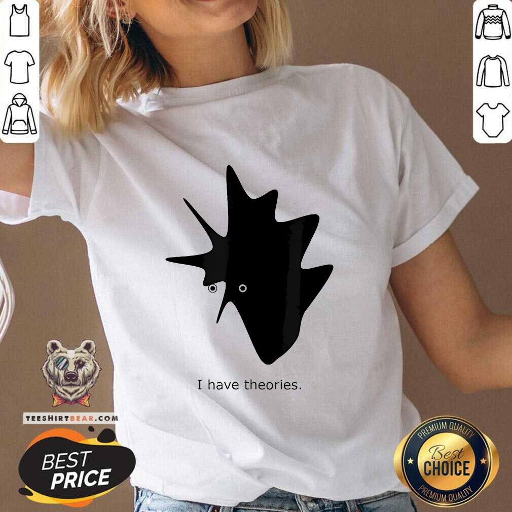 Official I Have Theories Intellectual Comic Art 2024 V-neck