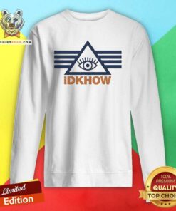 Official Idk How Triangle Eye Stripes Sweatshirt
