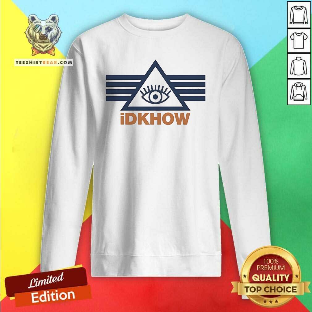 Official Idk How Triangle Eye Stripes Sweatshirt