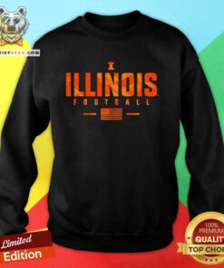 Official Illinois Football Military Appreciation Sweatshirt