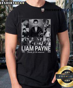 Official Liam Payne 1993-2024 Thank For The Memories T-Shirt featuring a stylish design celebrating Liam Payne's legacy.