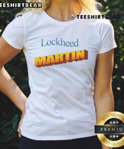 Official Lockheed Martin Ladies Tee featuring a stylish design, perfect for fans and employees of Lockheed Martin.