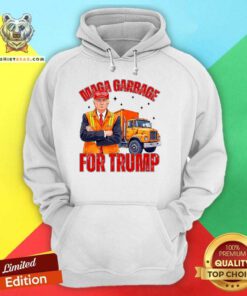Official Maga Garbage For Trump Hoodie
