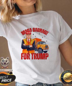 Official Maga Garbage For Trump V-neck