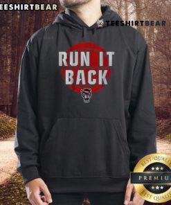 Official NC State Basketball Run It Back Hoodie featuring team colors and logo, perfect for fans and supporters.