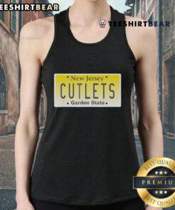 Official New Jersey Italian American Devito NJ cutlets Tommy tank top showcasing vibrant design for proud locals.