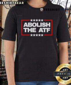 Official Herrera Abolish the ATF ladies tee featuring bold graphic design and comfortable fit for supporters.