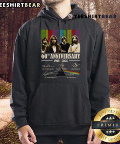 Official Pink Floyd 60th Anniversary hoodie featuring signature design, celebrating 1965-2025 and thanking fans.