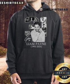 Alt Text: Official Rip Liam 1993-2024 Paney Music Classic Hoodie featuring vibrant graphic design and stylish fit.