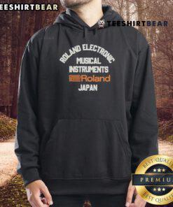 Alt Text: Official Roland Electronic Musical Instruments hoodie from Roland Japan, featuring a stylish design for music enthusiasts.