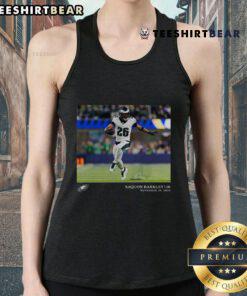 Official Saquon Barkley Philadelphia Eagles NFL Flash Features Week 12 tank top in vibrant colors, perfect for fans.