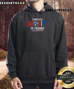 Alt Text: Official Tennessee is Trump Country hoodie featuring 2024 President map design, perfect for supporters in Tennessee.