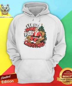 Official Trump I'll Be Home For Christmas Hoodie