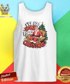 Official Trump I'll Be Home For Christmas Tank-top