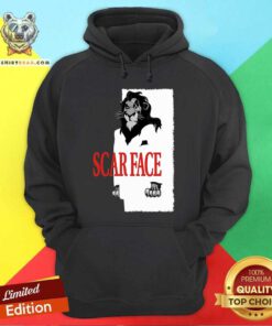 Original The Lion King Scar Face Hoodie
