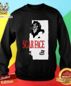 Original The Lion King Scar Face Sweatshirt