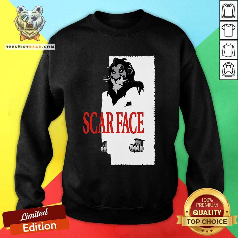 Original The Lion King Scar Face Sweatshirt