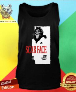 Original The Lion King Scar Face Tank-top