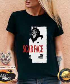 Original The Lion King Scar Face V-neck
