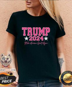 Original Trump 2024 Make America Great Again V-neck