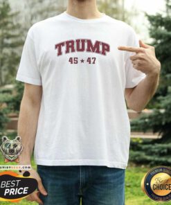 Original Trump Won 2024 Election 45 47 President Victory T-Shirt