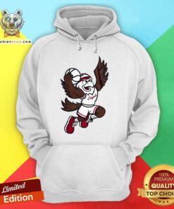 Premium Boston College Men's Basketball Eagle Mascot Hoodie