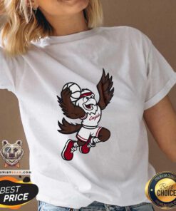 Premium Boston College Men's Basketball Eagle Mascot V-neck