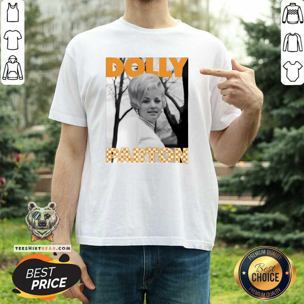 Premium Dolly Parton Tennessee Checkerboard Thrifted Distressed T-Shirt