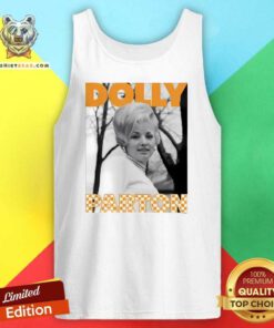 Premium Dolly Parton Tennessee Checkerboard Thrifted Distressed Tank-top