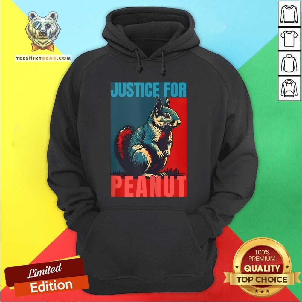 Premium Peanut Squirrel Justice For Peanut Squirrel Hoodie