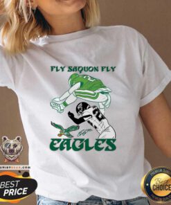 Premium Saquon Barkley The Reverse Hurdle Jarrian Jones Philadelphia Eagles V-neck