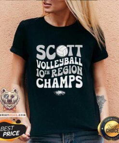 Premium Scott Volleyball 10th Region Champs V-neck