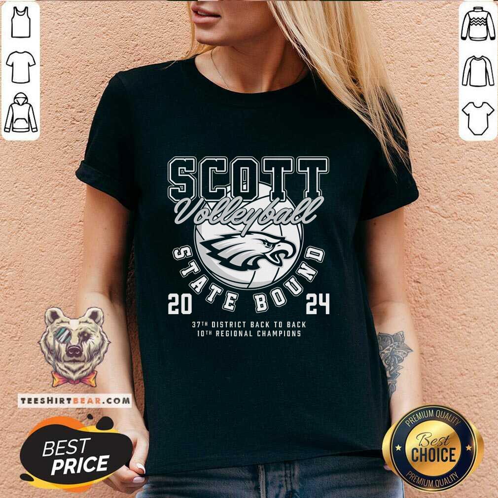 Premium Scott Volleyball 2024 State Bound V-neck