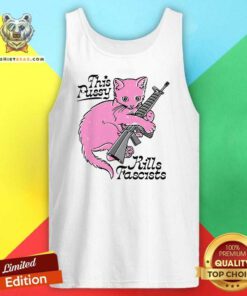 Premium This Pussy Kills Fascists Cat Tank-top