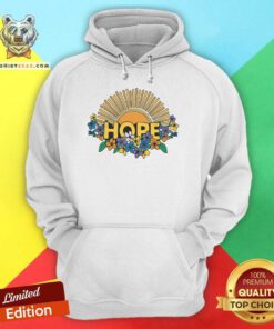 Pretty Hope Sun And Flowers Hoodie