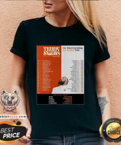 Pretty Teddy Swims I've Tried Everything But Therapy Tour 2025 V-neck