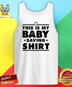Pretty This Is My Baby Saving Intactivist Tank-top
