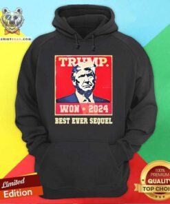 Pretty Trump Won 2024 Best Ever Sequel Hoodie