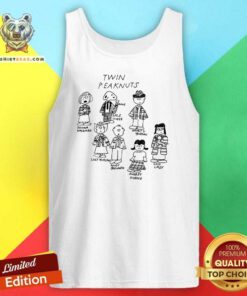 Pretty Twin Peaknuts Snoopy Peanuts Tank-top