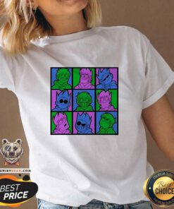 Top Eddsworld Sharkrobot V-neck
